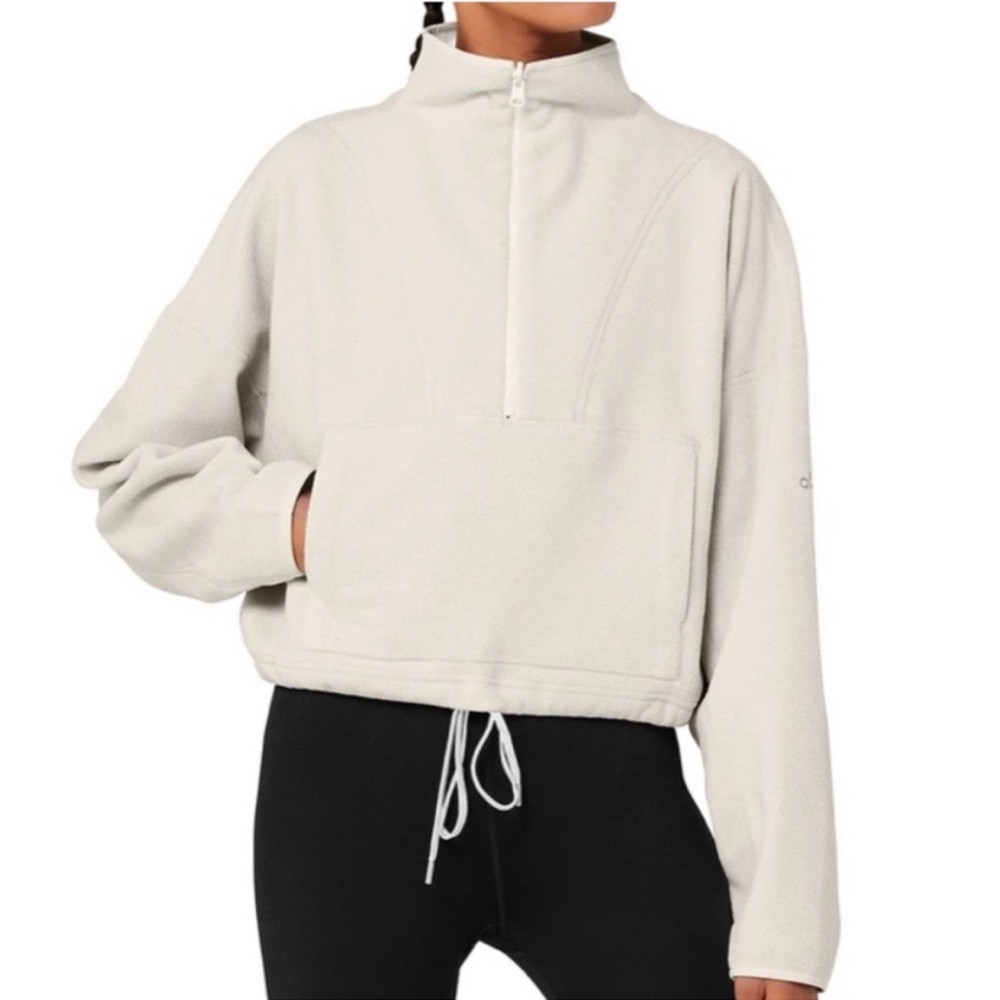 Alo Yoga fleece zip